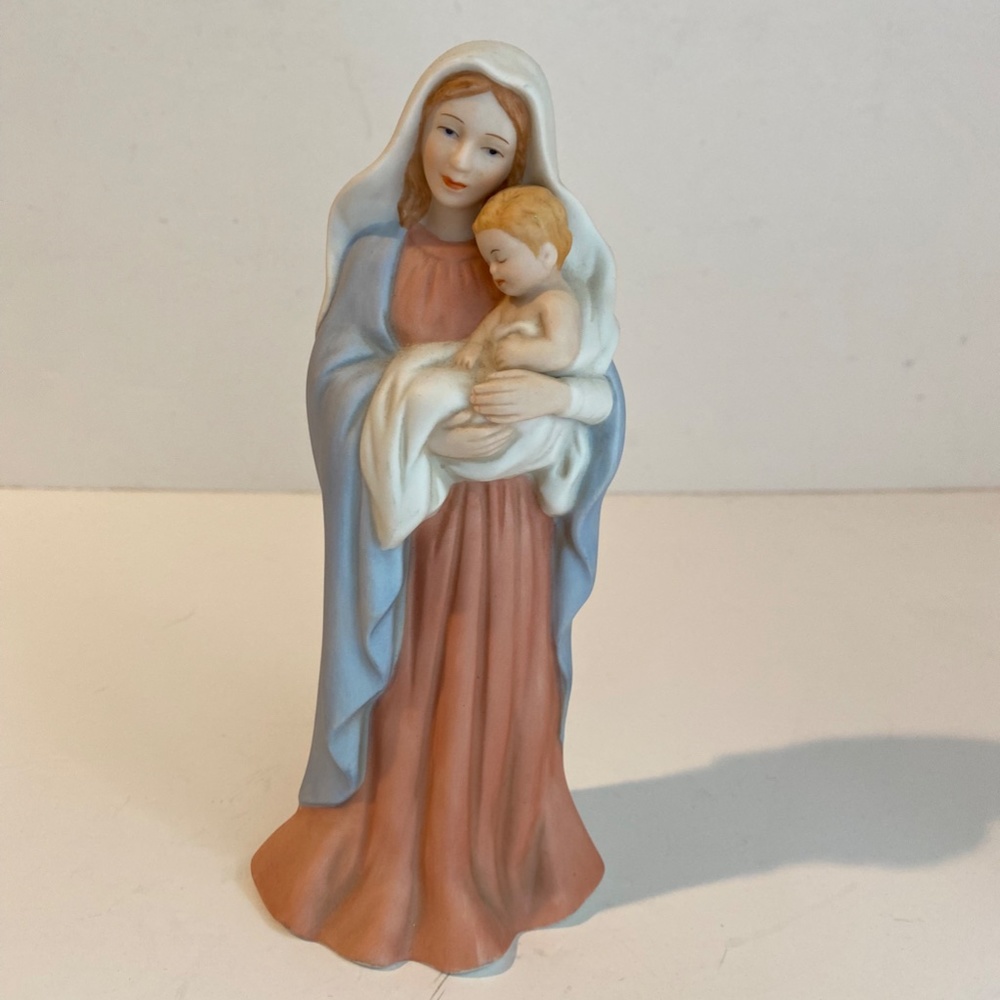 Home Interiors MADONNA AND CHILD Figurine Jesus Greatest Stories Ever Told 1997